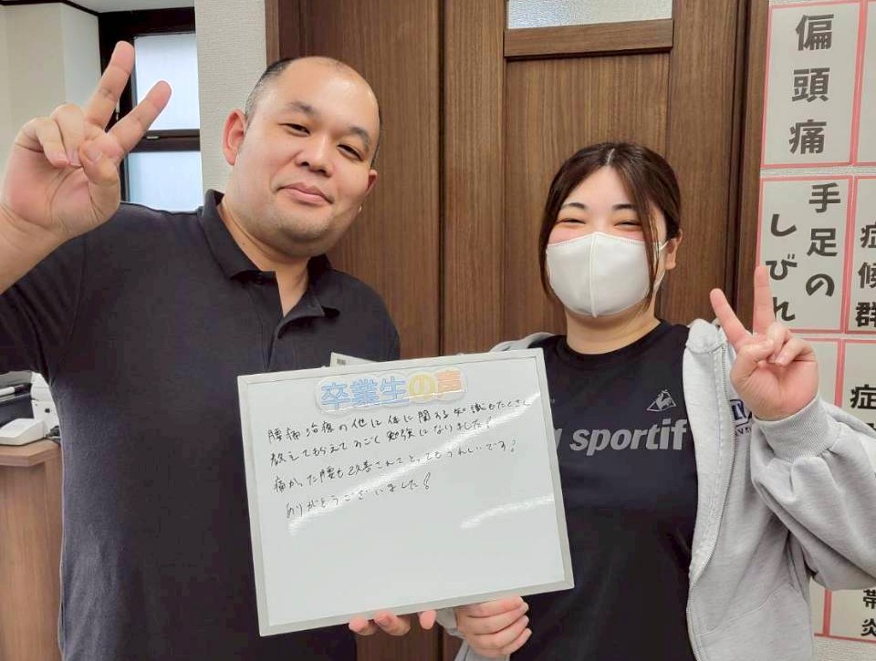 症例報告　腰痛　K様