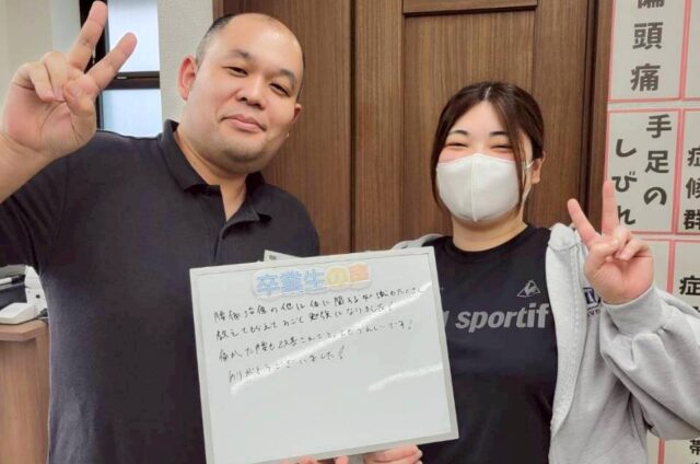 症例報告　腰痛　K様